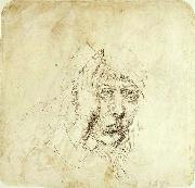 Albrecht Durer Self-Portrait with a Bandage oil on canvas